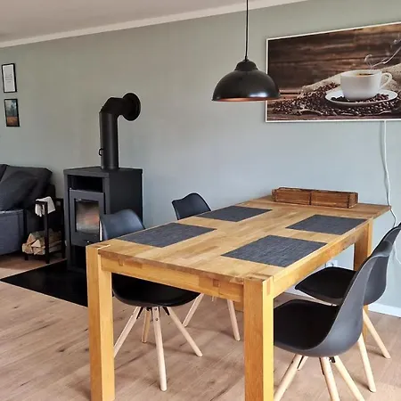Ferienhaus Seeoase - 70Qm - Kamin -Terrassen - Parkplatz - Badestelle Fusslaeufig Joachimsthal Zewnętrze zdjęcie