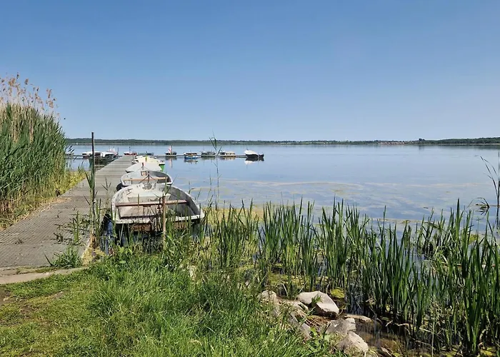Ferienhaus Seeoase mit Kamin - Badestelle fußläufig